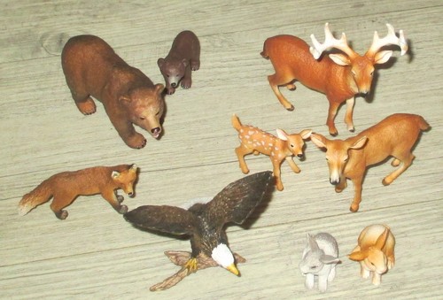 Schleich hirsch reh familie - hirsch,
