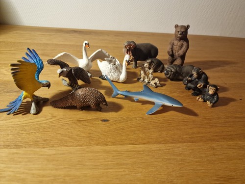15x schleich zoo tiere - 15x,