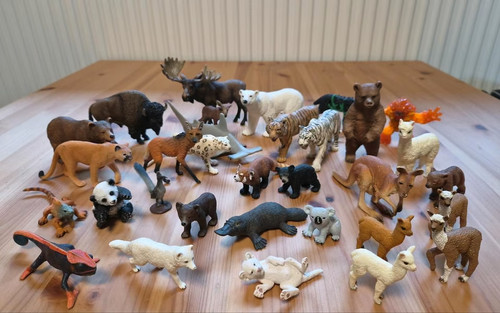 Große sammlung tiere von - große,