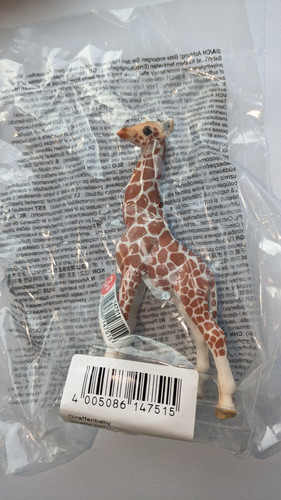 Schleich zootier giraffenbaby - zootier,