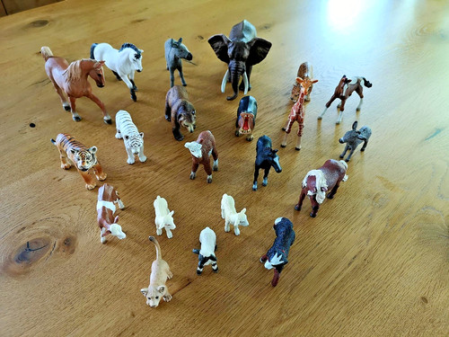 Schleich tiere zoo set - x,